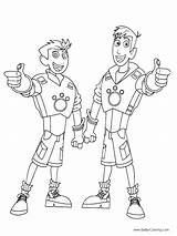 Kratts Wild Coloring Pages Printable Drawing Brothers Line Tortuga Print Kids Color Cartoon Boys sketch template