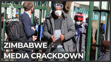 zimbabwe media crackdown prominent journalist seeks bail youtube