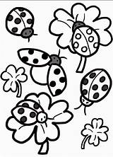 Coloring Ladybug Pages Printable Lady Bug Sheet Kids Color Ladybugs Getdrawings Getcolorings Birthdayprintable sketch template
