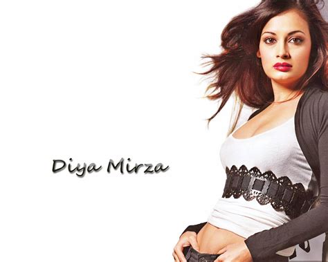 Hottest Actress Photos Diya Mirza Sexy Exposing Stills