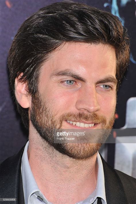 Actor Wes Bentley Arrives At The Premiere Of Warner Bros