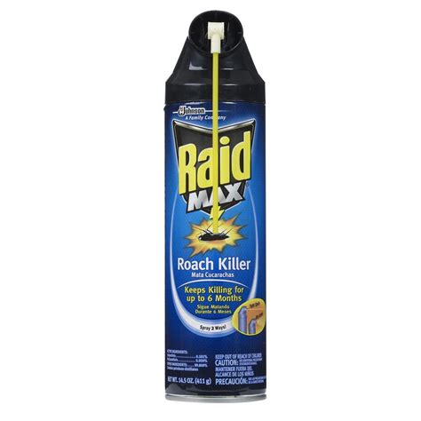 raid  oz max roach  ant aerosol scj  home depot