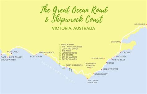 great ocean road  drive itinerary australias  iconic road trip