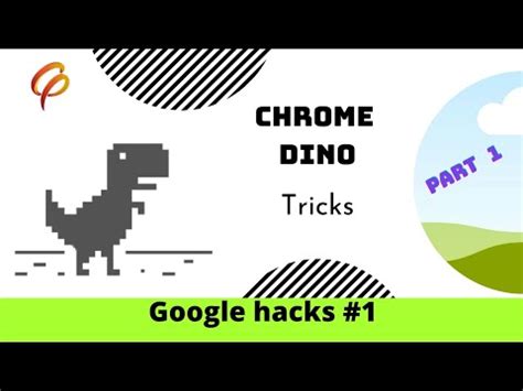 chrome dino hacks part  amazing google tricks youtube
