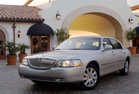 lincoln town car review trims specs price  interior