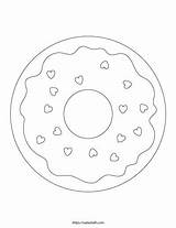 Donut Sprinkles Sprinkle Donuts I2 sketch template