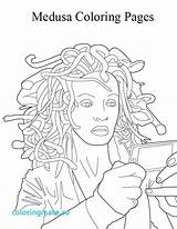 Medusa Coloring Pages Mirror Looking Sheet Printable Color Drawing Face Getcolorings Greek Designlooter Netart Getdrawings Mythical Print Template 06kb 776px sketch template