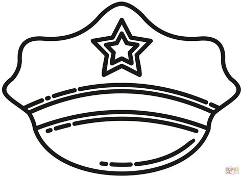 printable coloring pages police