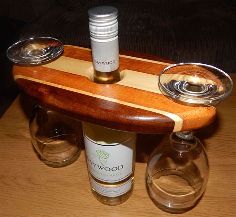 wine bottleglass holder