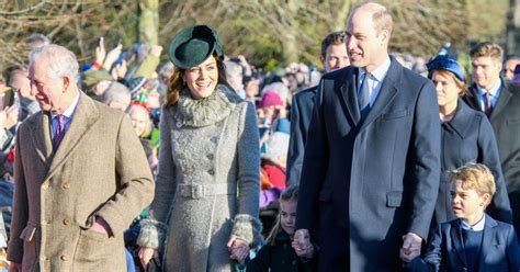 the royals attend christmas day church service pics