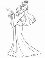Mulan Princesse Chinoise Fille Princesas Chine Legende Jeune Sauve Determinee Princesa Onlinecoloringpages Barbie sketch template