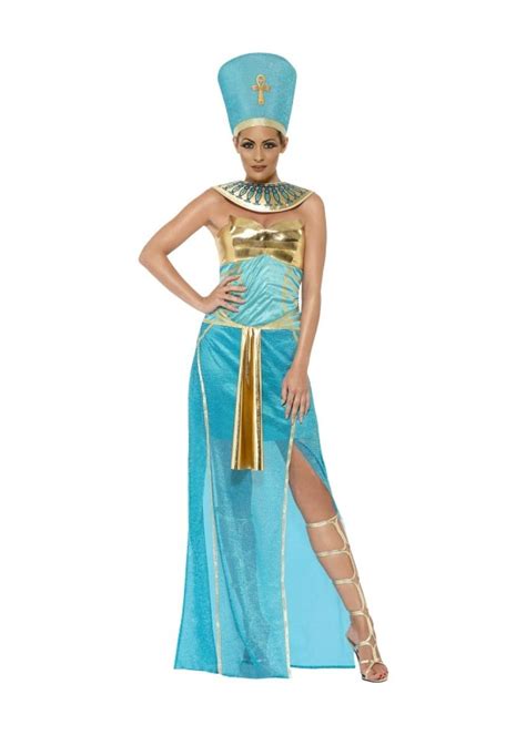 Egyptian Goddess Nefertiti Women Costume Egyptian Costumes