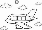 Pesawat Mewarnai Transportasi Alat Terbang Tempur Colouring Helikopter sketch template