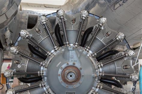 radial engine photograph  adam romanowicz