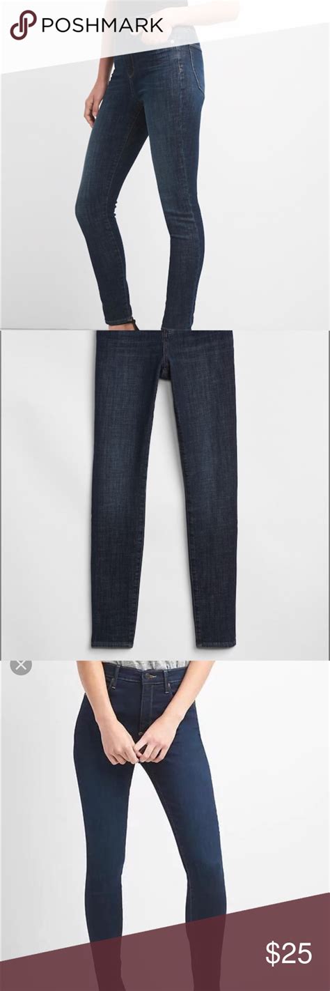 gap 1969 super high rise true skinny jeans sculpt brand new in package