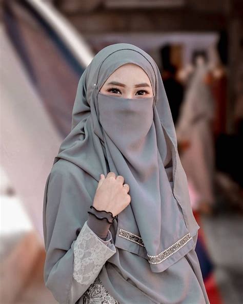 Pin Oleh Sulwan Di ••niqαb •• Gaya Hijab Fotografi