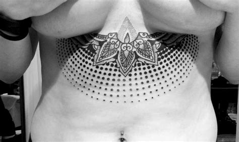 [view 41 ] small chest tattoos for women under breast