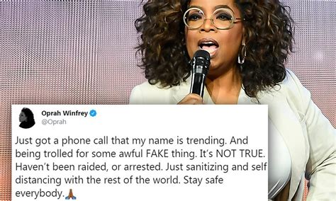 “it Wasn’t Me” Oprah Responds To Sex Trafficking Arrest