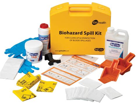 biohazard spill kit gv health