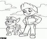 Patrol Paw Ryder Colorear Patrulla Canina Cheis Desenho Rubble sketch template