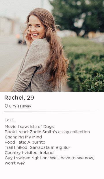 tinder profile examples for women tips and templates