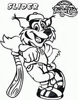 Braves Mascot Yankee Mlb Coloring sketch template