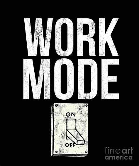 Funny Retirement T Work Mode Off Drawing By Noirty Designs