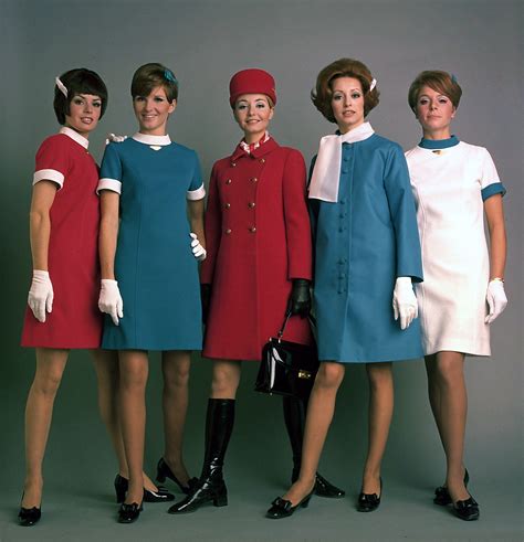 Mod Set 1960s Uniforms Of Air Canada Take Flight
