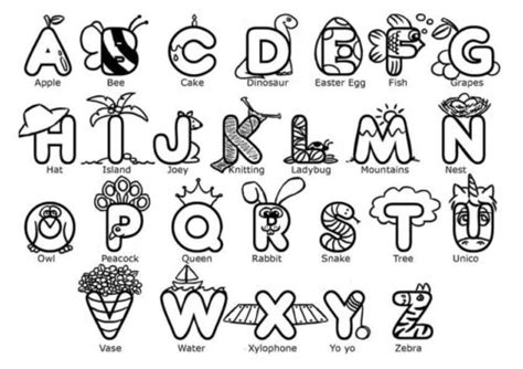 abc coloring pages printable    coloring pages