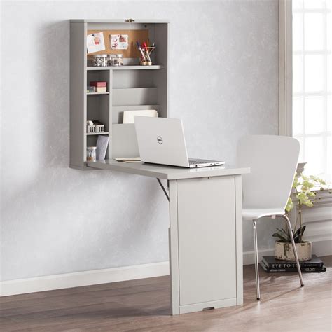wall mounted desks   perfect  small spaces sheknows