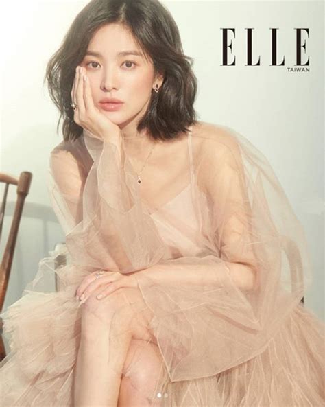 Song Hye Kyo Embodies An Ethereal Beauty On The Cover Of Elle Taiwan