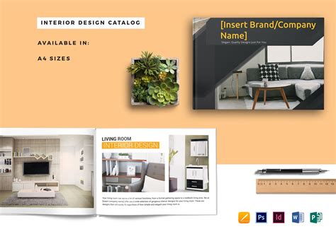 interior design catalog  interior catalog templates details