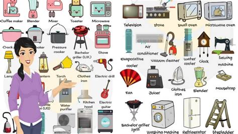 household   household items names  english kinderspecial