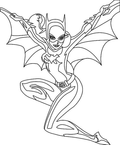 printable batgirl coloring pages batman coloring pages