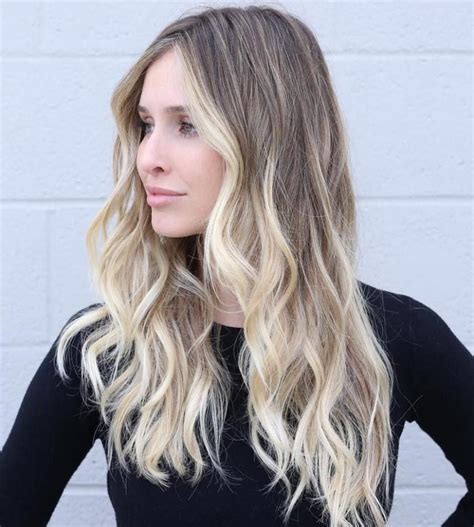 Buttery Angled Ombre Long Hair Styles Classy Hairstyles Brown To