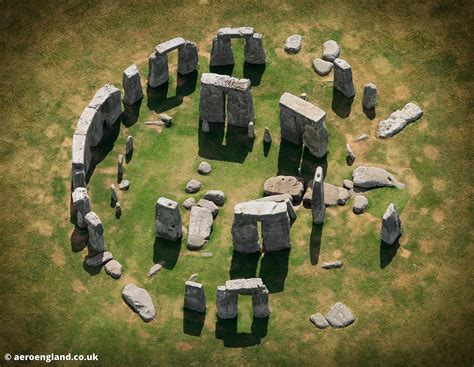 aeroengland aerial photograph  stonehenge wiltshire england uk