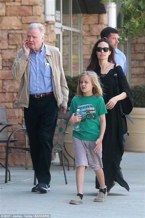 angelina jolie enjoys outing with estranged dad jon voight daily mail online