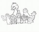 Sesame Street Coloring Pages Drawing Characters Printable Color Clipart Drawings Sketches Gang Print Sketch Getdrawings Library Getcolorings Popular Elmo Paintingvalley sketch template