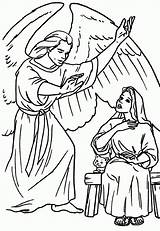Dibujo Anunciacion Archangel Mary Virgen Colorea Lectio Religione Sencillez Catechismo Sencillo Template Anuncio Annunciazione sketch template