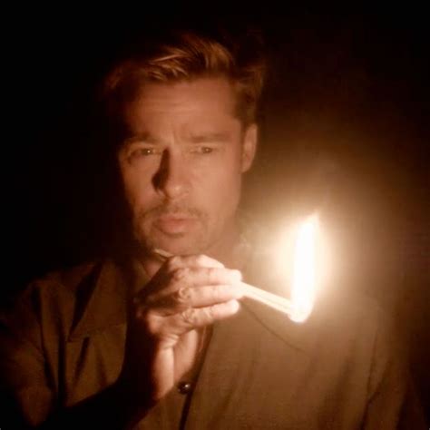 Watch Brad Pitt Perform A Dramatic Reading By Candlelight