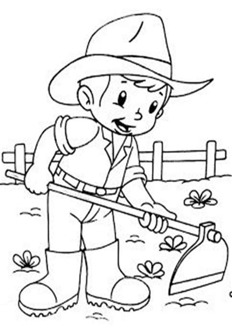 easy  print farm coloring pages farm coloring pages