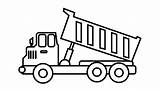 Truck Dump Coloring Pages Kids Garbage Trucks Book Sheet Trash Drawing Colouring Construction Printable Trailer Sheets Print Monster Tractor Choose sketch template