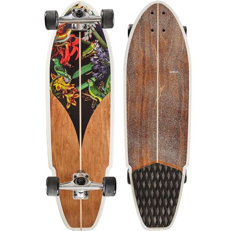 longboard surfskate carve  bird oxelo decathlon