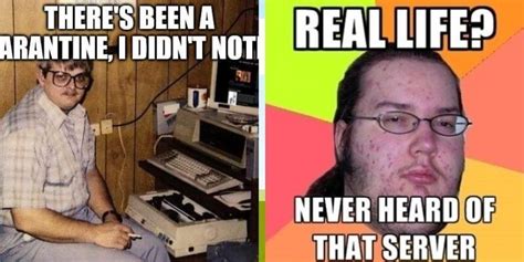mysterious nerd   computer  meme  peak nerd culture