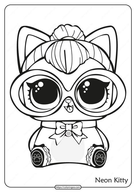 lol doll unicorn coloring pages salooasis