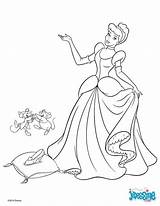 Disney Cendrillon Coloring Coloriage Pages Imprimer Cinderella Disegni Princess Colorare Da Index Fr Hellokids sketch template