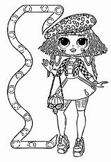 Coloring Omg Pages Lol Dolls Print Popular sketch template