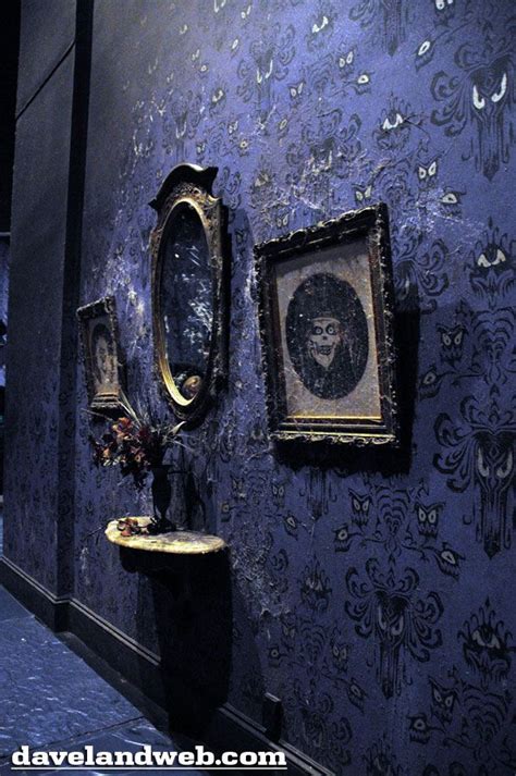 [49 ] Haunted Mansion Foyer Wallpaper On Wallpapersafari