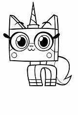 Unikitty Coloriage Color sketch template