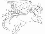 Pegasus Coloring Lineart Pages Deviantart Flying Horse Sapphira Drawings Cute Lizard Kids Unicorn Javen Comments sketch template